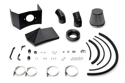 HPS Performance Air Intake Kit with Heat Shield, Black, 827-730WB