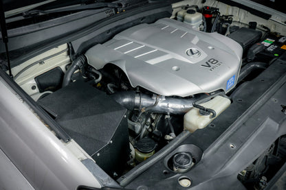 HPS Performance Air Intake Kit with Heat Shield, Polished, 827-730P