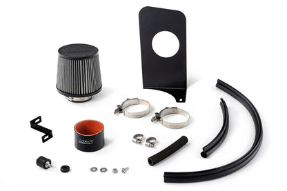 HPS Performance Air Intake Kit with Heat Shield, Black, 827-737WB