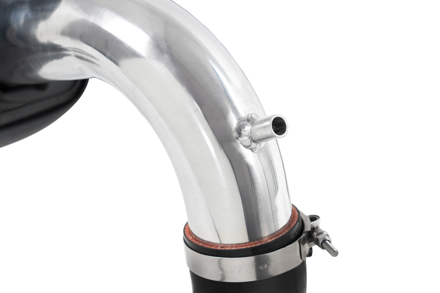 HPS Performance Air Intake Kit with Heat Shield, Polished, 827-738P