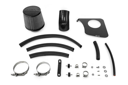HPS Performance Air Intake Kit with Heat Shield, Blue, 827-738BL