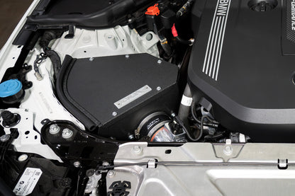 HPS Performance Air Intake Kit with Heat Shield, Blue, 827-771BL