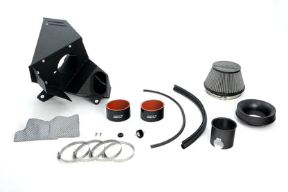 HPS Performance Air Intake Kit with Heat Shield, Red, 827-783R