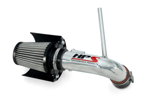 HPS Performance Air Intake Kit with Heat Shield Polished 827-784P