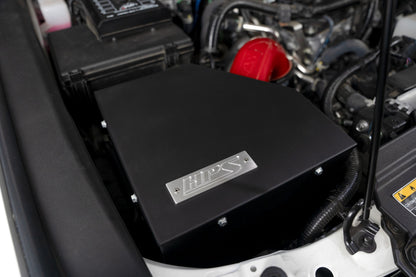 HPS Performance Air Intake Kit with Heat Shield, Red, 827-786R