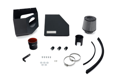 HPS Performance Air Intake Kit with Heat Shield, Polished, 827-786P