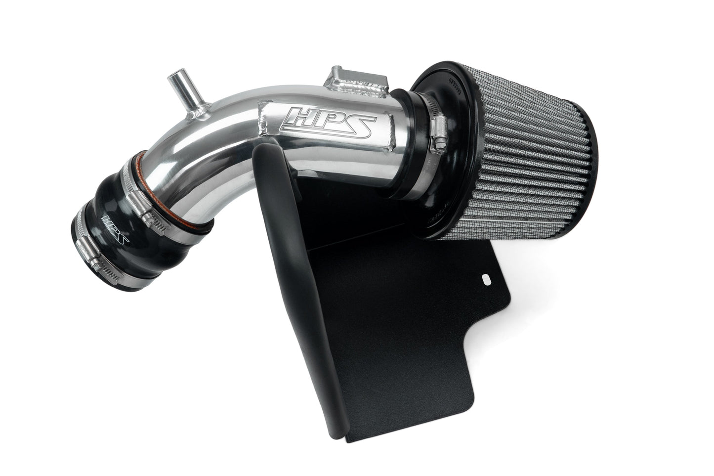 HPS Performance Air Intake Kit with Heat shield Polished 827-798P