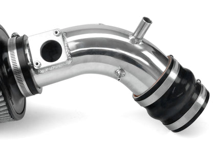 HPS Performance Air Intake Kit with Heat shield, Polished, 827-798P