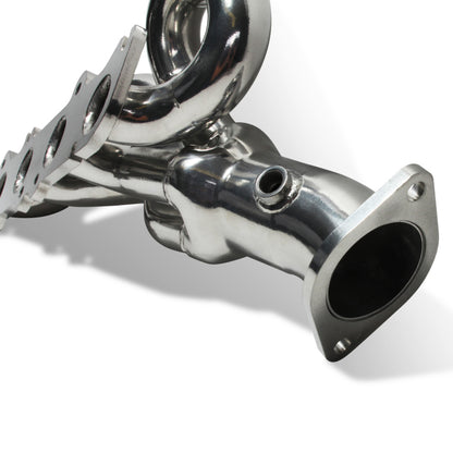 BBK 2015-16 Ford Mustang GT 5.0L 1-3/4 Tuned Length Header System - Titanium Ceramic - Graveyard Performance
