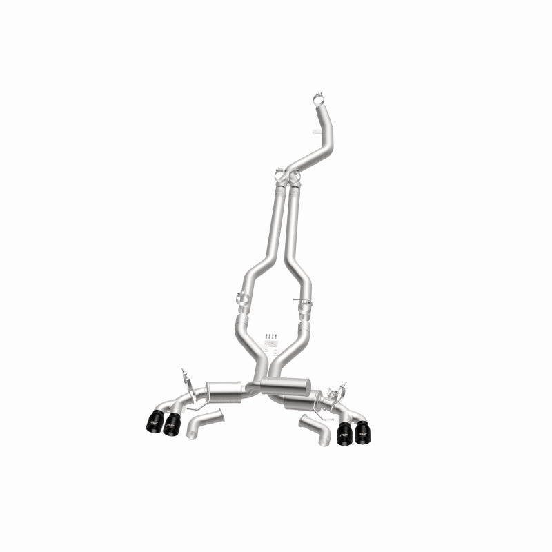 MagnaFlow BMW SPEQ Series Cat-Back Exhaust System Black Chrome - Graveyard Performance