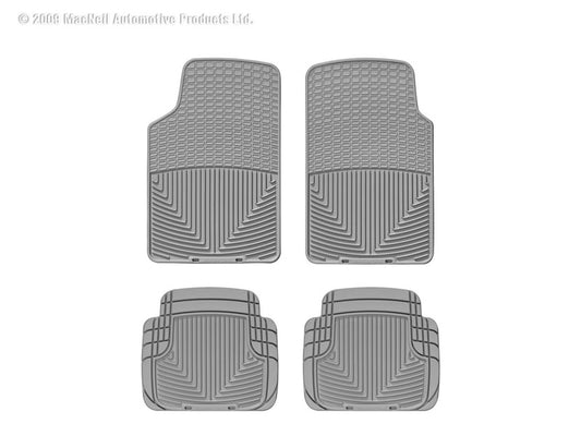 WT Rubber Mats - Front - Grey - Graveyard Performance