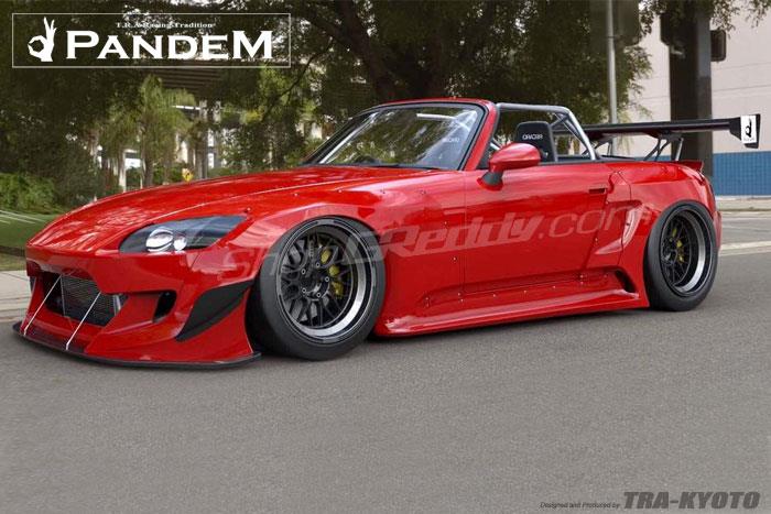 GReddy 00-09 Honda S2000 Greddy X Pandem Rear Over Fenders - Graveyard Performance