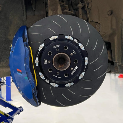 EBC Racing 11-19 BMW M5/M6 4.4L (F10/F12/F13/F06) 2 Piece SG Racing Front Rotors - Graveyard Performance