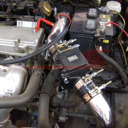 HPS Performance Cold Air Intake Kit, Polished, 837-423P