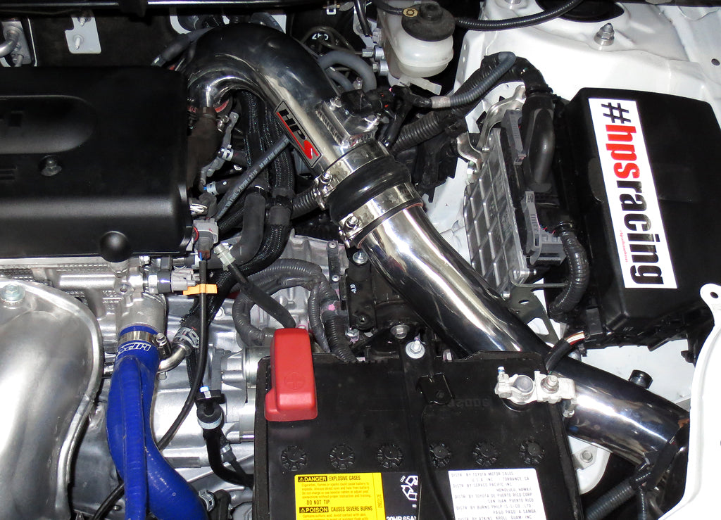HPS Performance Cold Air Intake Kit, Polished, 837-501P