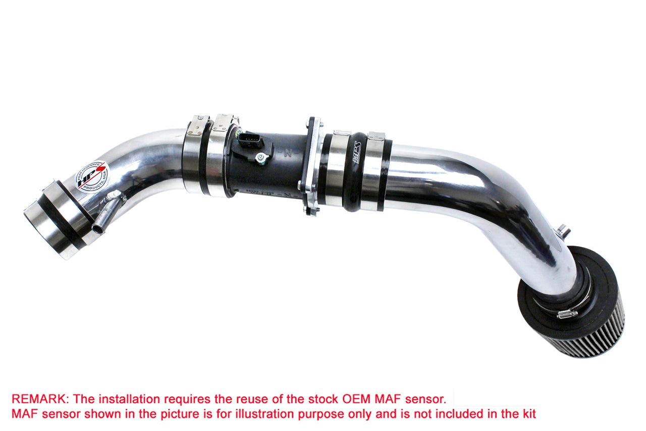 HPS Performance Cold Air Intake Kit Polished 837-570P