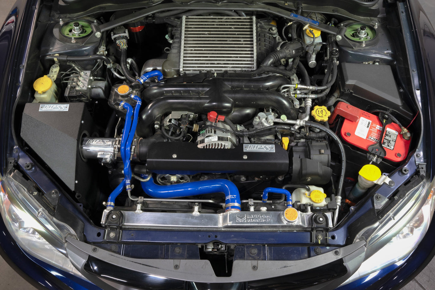 HPS Performance Cold Air Intake Kit, Polished, 837-778P
