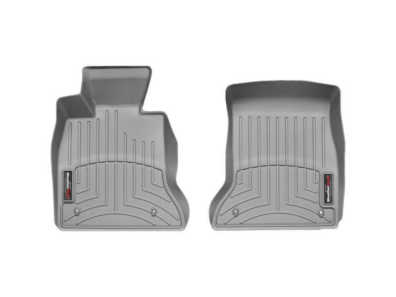 WeatherTech 11+ BMW 5-Series Front FloorLiner - Grey - Graveyard Performance
