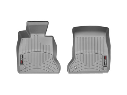 WeatherTech 11+ BMW 5-Series Front FloorLiner - Grey - Graveyard Performance