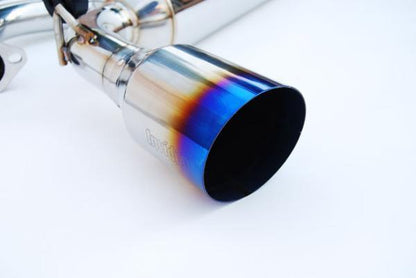 Invidia 88-91 Civic EF9 3DR 60mm (101mm tip) Titanium Tip Cat-back Exhaust - Graveyard Performance