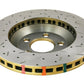 DBA 05-10 Mustang GT/ 11+ V6 Front Drilled & Slotted 4000 Series Rotor