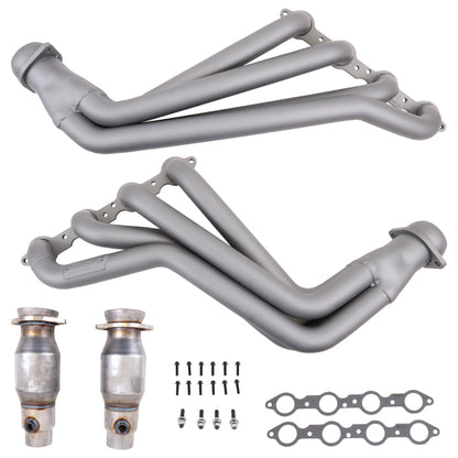 BBK 2010-15 Camaro Ls3/L99 1-7/8 Full-Length Headers W/ High Flow Cats (Titanium Ceramic)