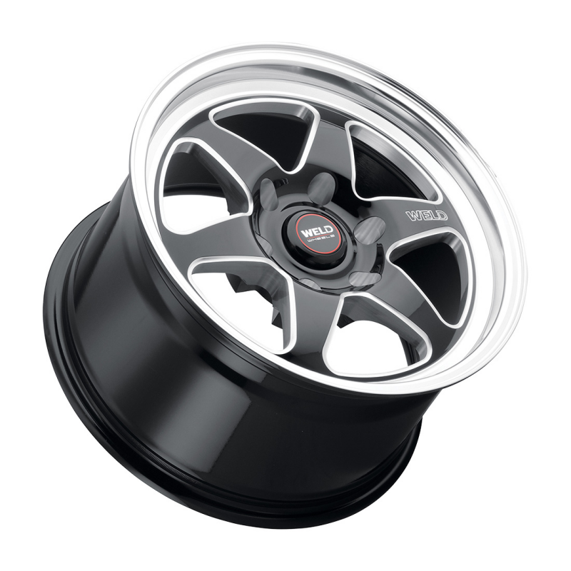 Weld S106 20x9.5 Ventura 6 6x139.7 ET06 BS5.50 Gloss BLK MIL DIA 106.1 - Graveyard Performance