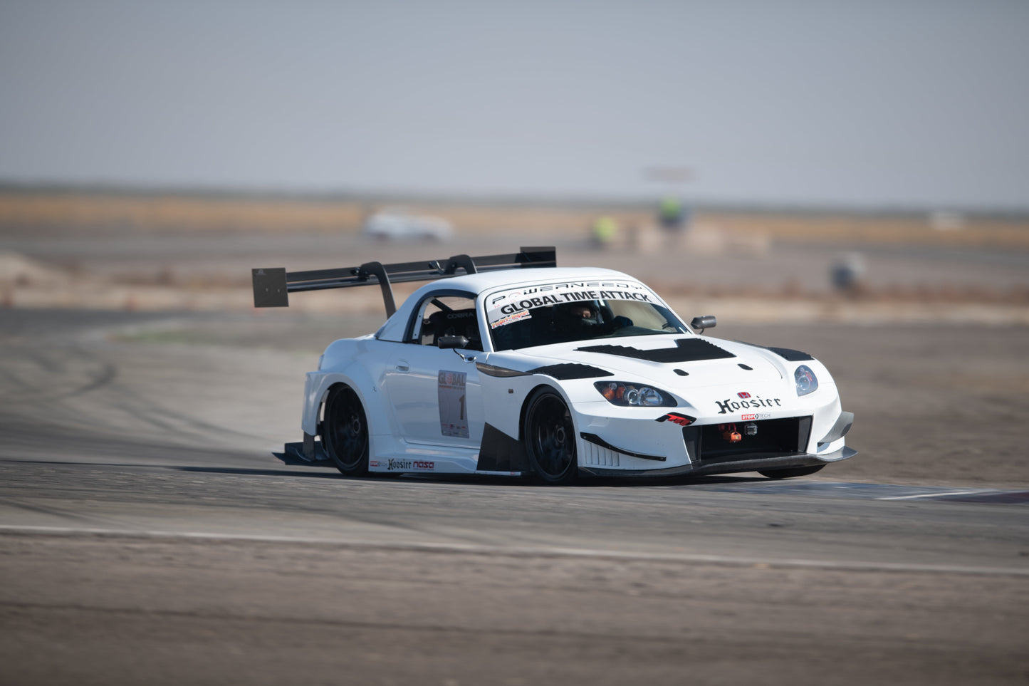APR Performance Universal Fitment Carbon Fiber GT1000 71" Swan Neck Wing