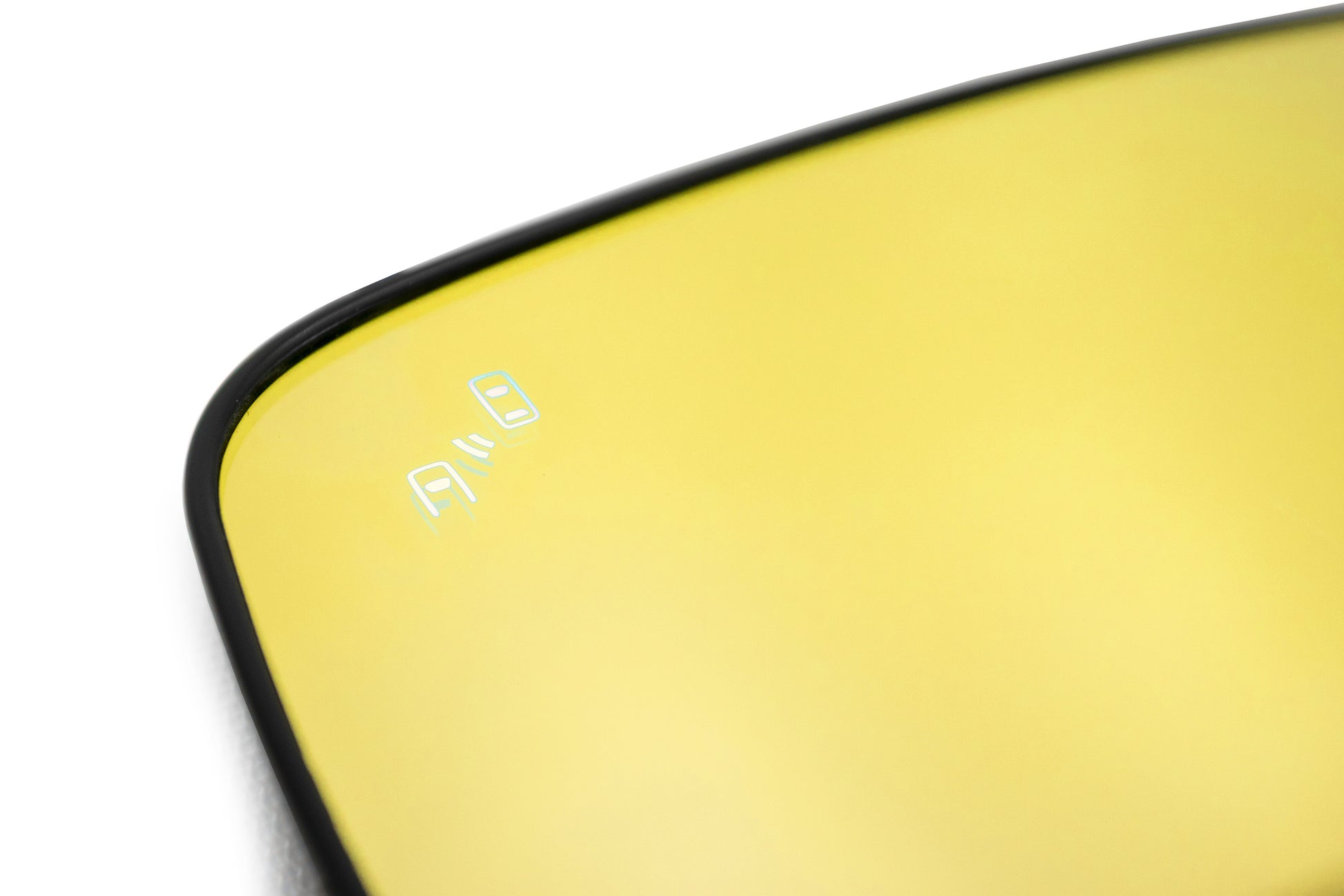 OLM Wide Angle Convex Mirrors with Defrosters / Turn Signals / Blind Spot Detection (Golden) - 2015-2021 WRX/STI - Graveyard Performance