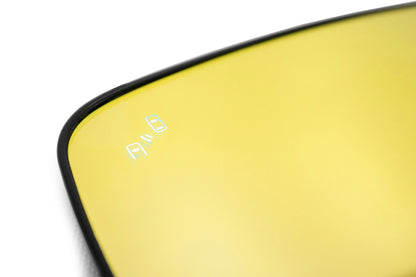 OLM Wide Angle Convex Mirrors with Defrosters / Turn Signals / Blind Spot Detection (Golden) - 2015-2021 WRX/STI - Graveyard Performance