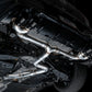 AWE MK8 Volkswagen Golf R 3in Track Edition Quad Exhaust - Diamond Black Tips