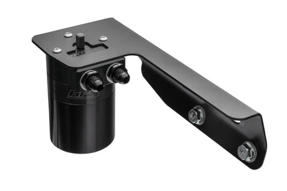 HPS Performance Billet Aluminum Oil Catch Can Kit Black 860-021WB