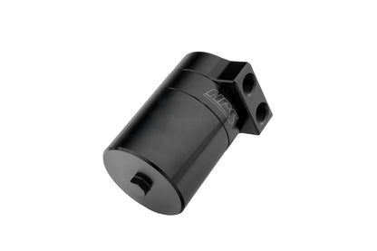 HPS Performance Billet Aluminum Oil Catch Can Kit, Black, 860-033WB