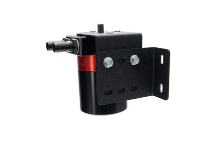 HPS Performance Aluminum Oil Catch Can Kit with 3/8" Barb Adapters and Rubber Hoses, 861-501