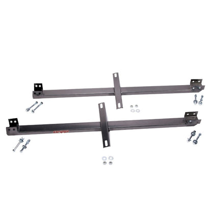 BBK 94-95 Mustang Subframe Connector Full Length With Seat Support Bracket - Graveyard Performance
