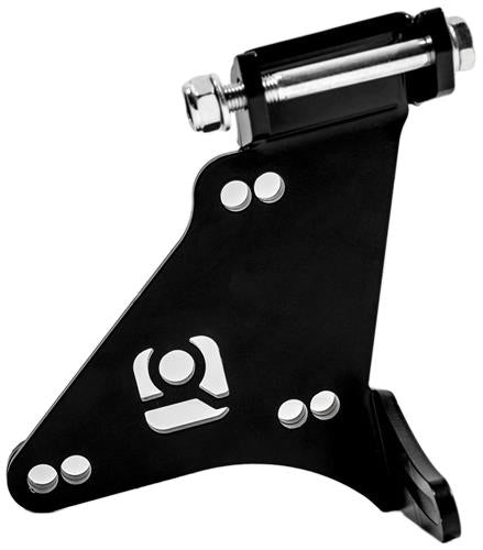 Innovative N/A H-Series Black Steel H22 Alternator Relocation Bracket - Graveyard Performance