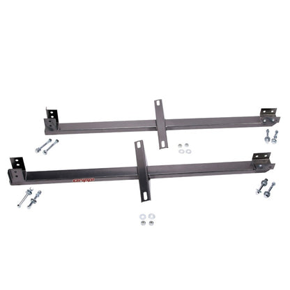 BBK 79-93 Mustang Subframe Connector Full Length With Seat Support Bracket - Graveyard Performance