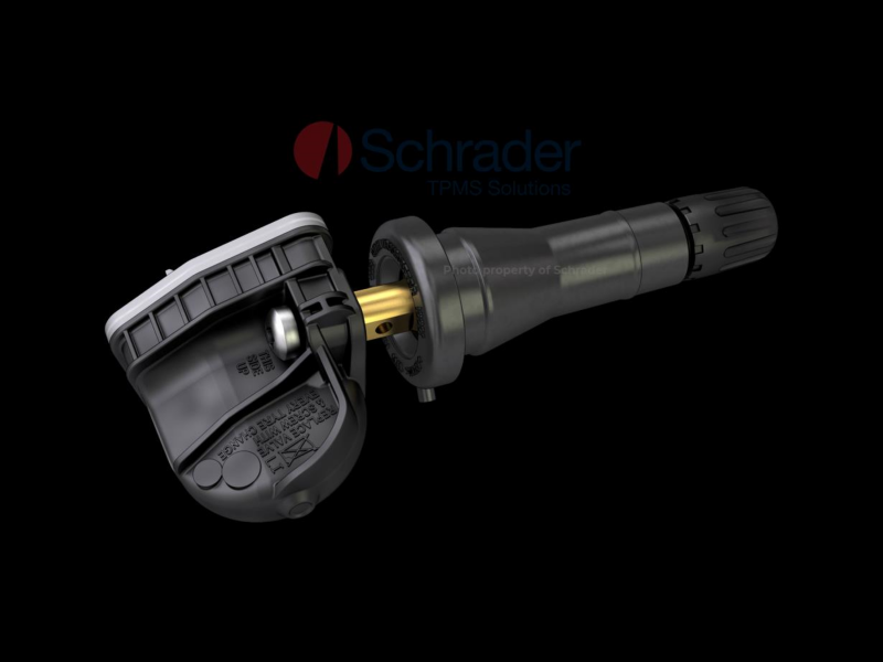 Schrader OE TPMS Sensor with Rubber Snap-in Valve for Land Rover Applications - Graveyard Performance