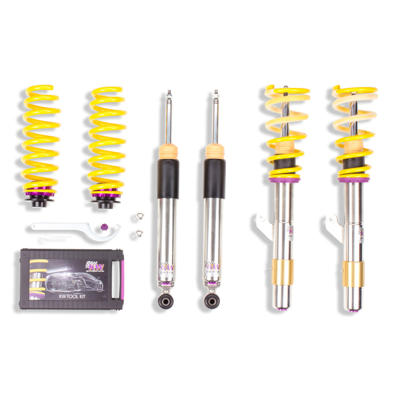 KW Coilover Kit V3 BMW 3 Series F30 6-Cyl w/o Electronic Suspension - Graveyard Performance