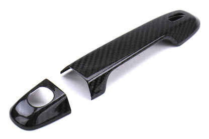 OLM Dry Carbon Fiber Door Handle Cover - 2013+ FT86-Gloss Carbon Fiber - Graveyard Performance