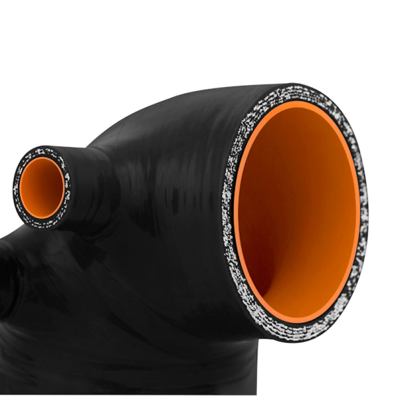 Mishimoto 92-99 BMW E36 (325/328/M3) w/ 3.5in HFM Black Silicone Intake Boot - Graveyard Performance