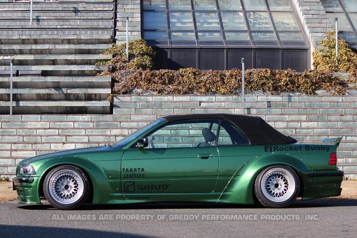 GReddy 92-99 BMW E36 Rocket Bunny Sarto Racing Aero Kit (Req Factory 3-series (non-M) Bumper) - Graveyard Performance