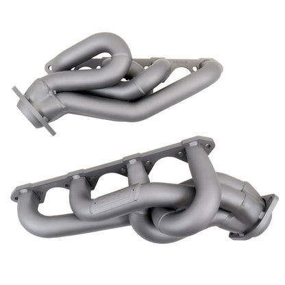 BBK 86-93 Mustang 5.0 Shorty Tuned Length Exhaust Headers - 1-5/8 Titanium Ceramic - Graveyard Performance