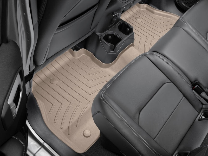 WeatherTech 2020+ Ford Explorer Rear FloorLiner HP - Tan - Graveyard Performance