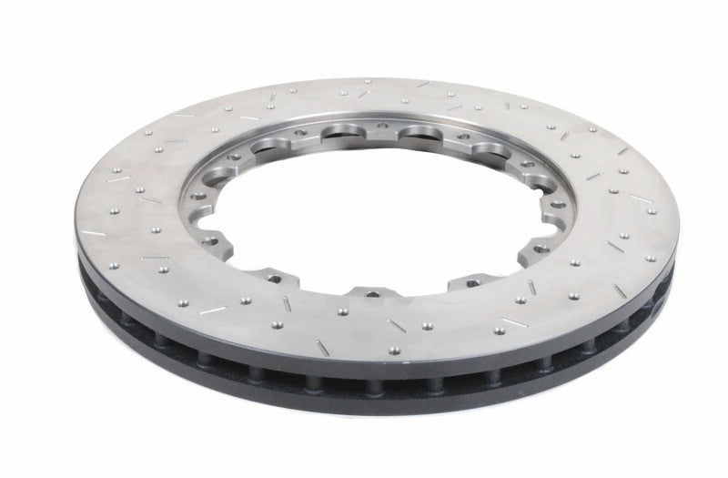 DBA 06-12 Chevrolet Corvette Z06 5000 Series Drilled and Slotted Front Replacement Rotor - Graveyard Performance