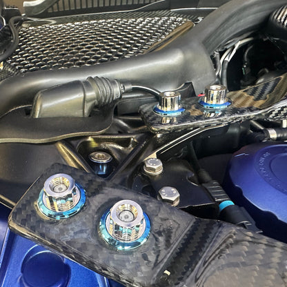 JDC Titanium Strut Brace Hardware Kit (BMW G8X M3/M4) - Graveyard Performance