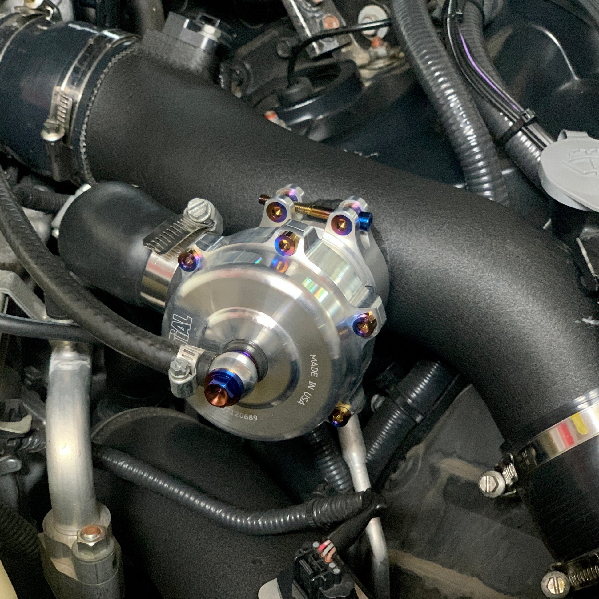 JDC Titanium TiAL Q Blow Off Valve Hardware - Graveyard Performance