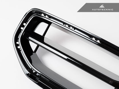 AutoTecknic Gloss Black Motorsport Front Grille - G87 M2 - Graveyard Performance