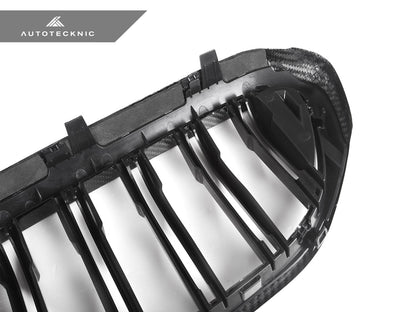 AutoTecknic Carbon Fiber Front Grille Set - G30 5-Series Pre-LCI - Graveyard Performance