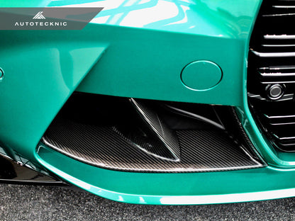 AutoTecknic Dry Carbon Front Bumper Lower Vent Set - G80 M3 | G82/ G83 M4 - Graveyard Performance